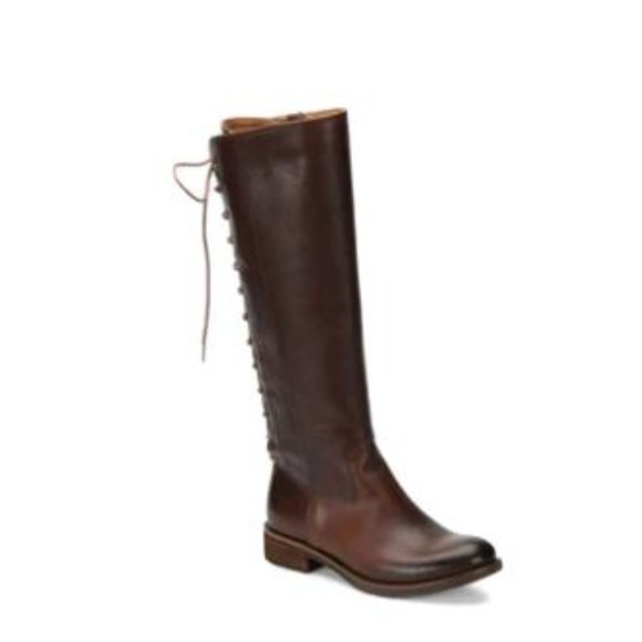 Sofft Shoes - New Sofft Sharnell II Tall lace up boots - Size 10 - Brown.
